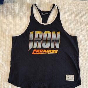 Under Armour Black Iron Paradise Graphic Tank